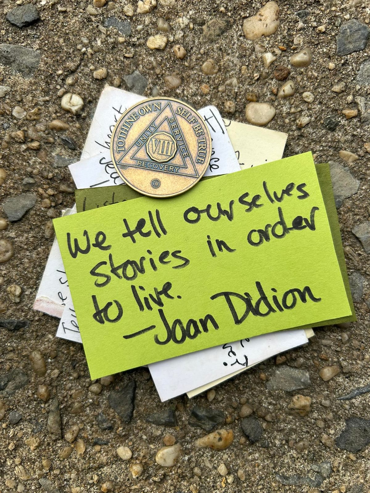 We tell ourselves stories